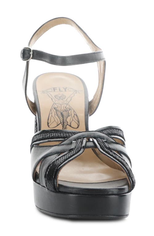 FLY LONDON FLY LONDON EZUI ANKLE STRAP PLATFORM SANDAL