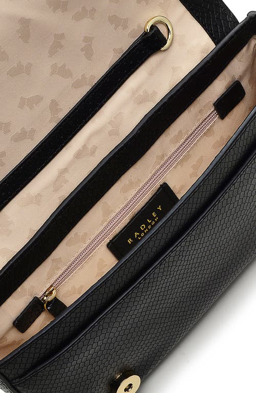 Radley London Columbia Leather Wallet On A Chain In Black