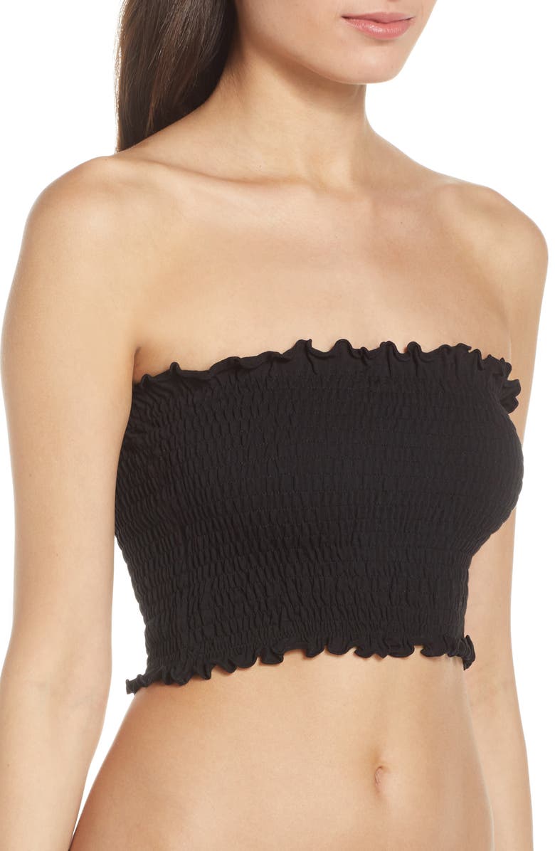BP. Smocked Tube Top, Alternate, color, 