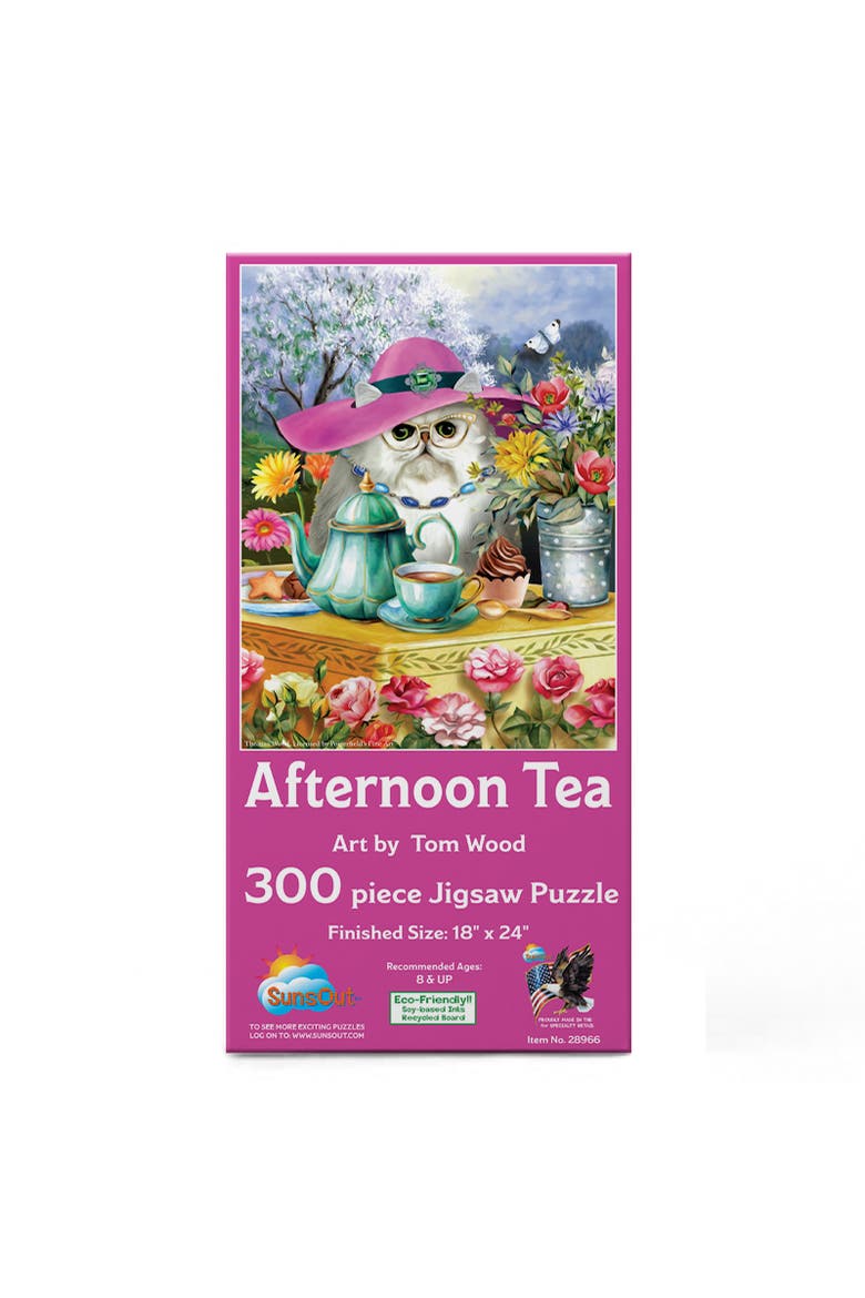 Afternoon Tea 300 piece Jigsaw Puzzle for Adults, Alternate, color, Multicolor
