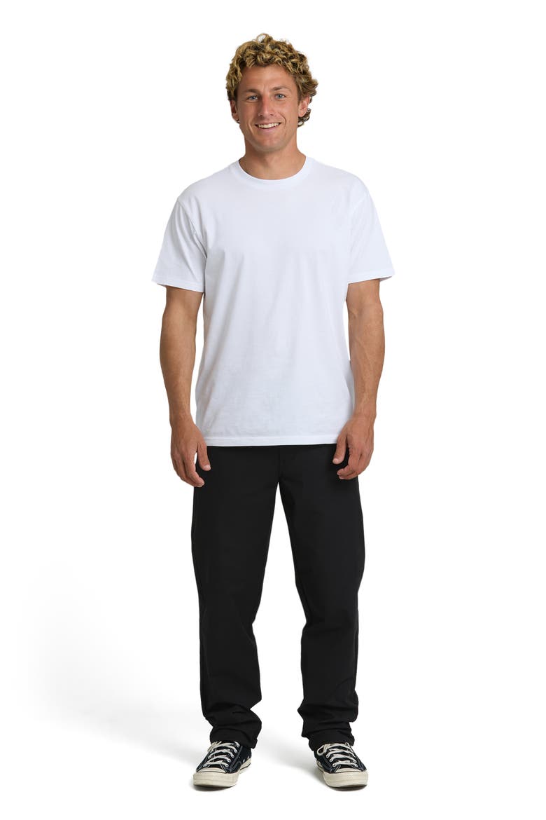 Surftrek Straight Fit Touring Pants, Alternate, color, BLACK