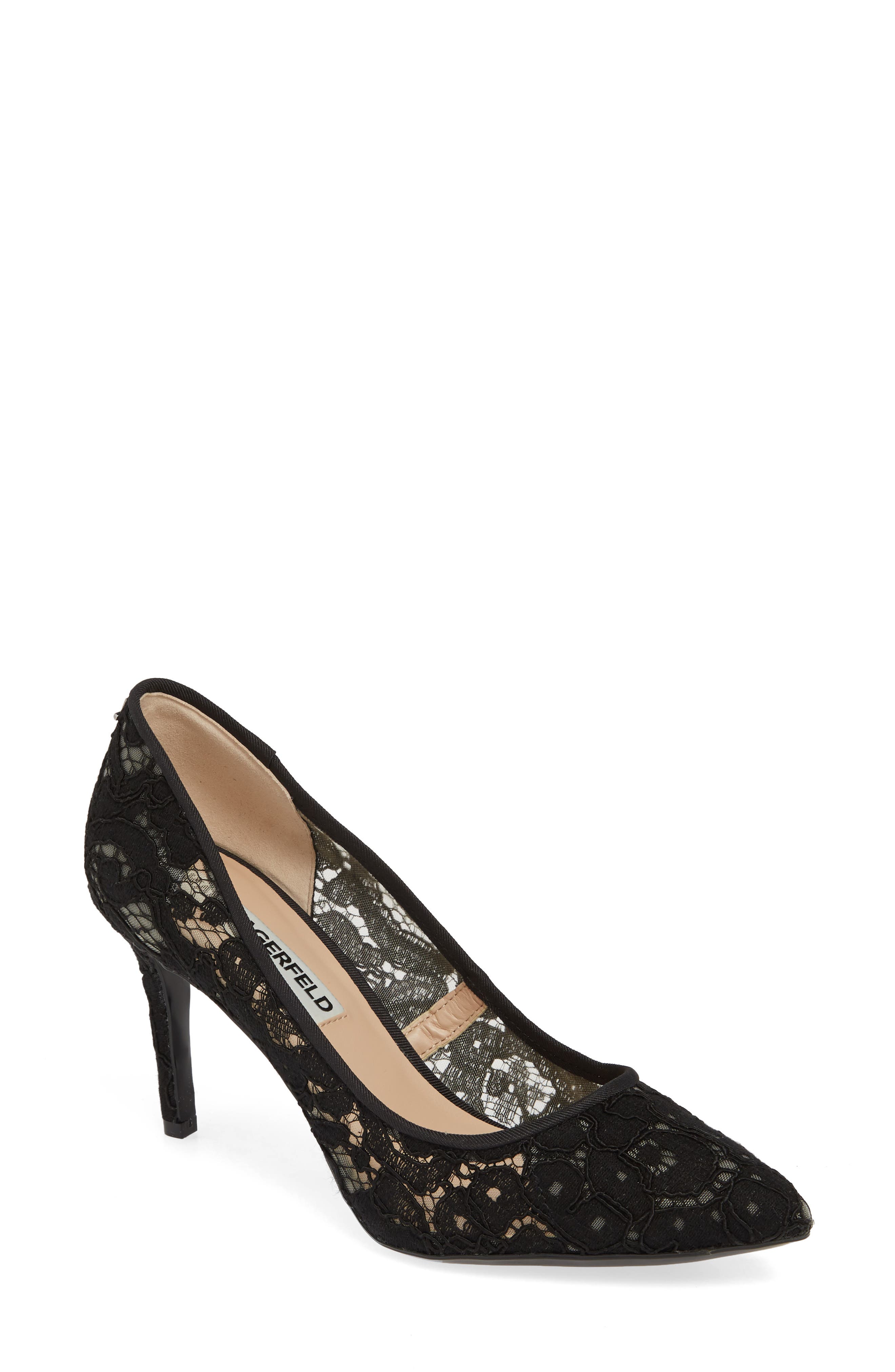 KARL LAGERFELD PARIS Royale Pump, Main, color, 