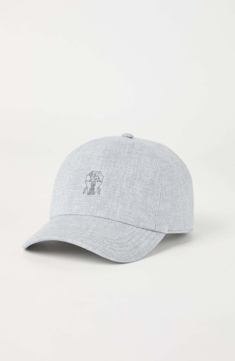 Brunello Cucinelli Baseball cap with logo, Alternate, color, 