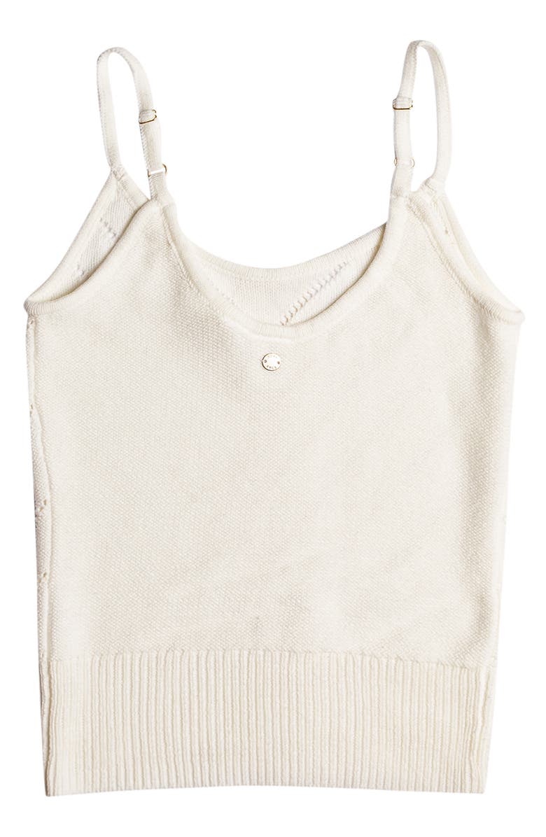 Roxy Sunrise Club Pointelle Stitch Tank, Alternate, color, 