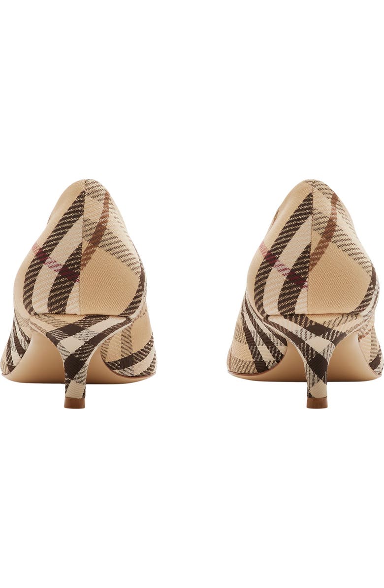 Burberry Check Baby Low Pumps, Alternate, color,