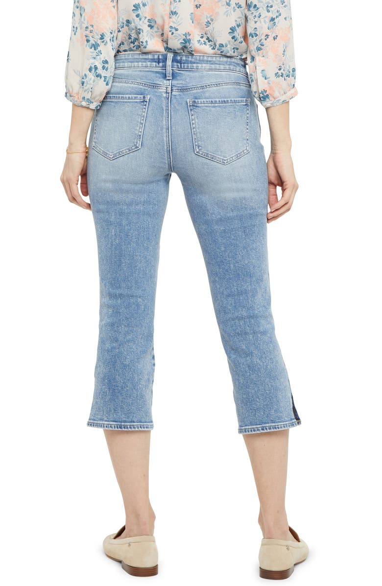 NYDJ Chloe Side Slit Capri Jeans, Alternate, color, 