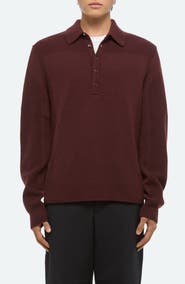 Helmut Lang Block Polo Sweater