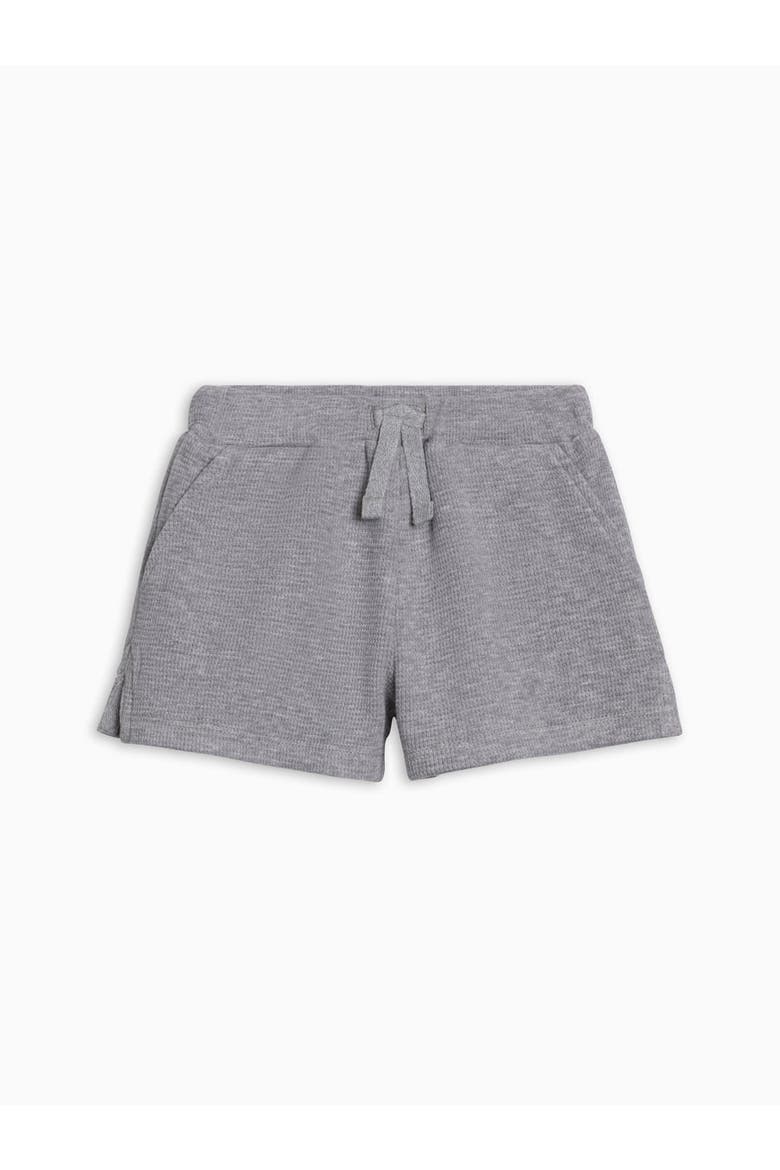 Avery Organic Waffle Shorts, Alternate, color, Ashen