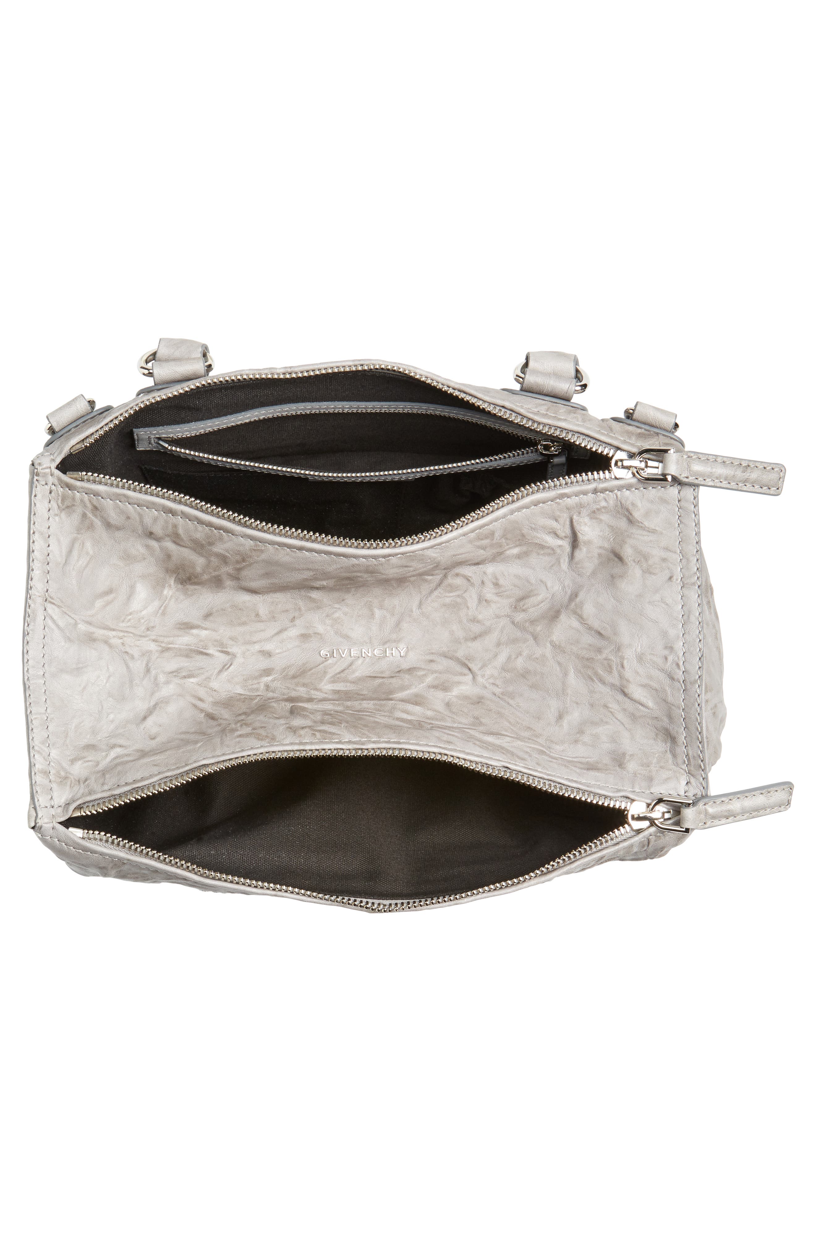 Givenchy Medium Pepe Pandora Leather Satchel, Alternate, color, 