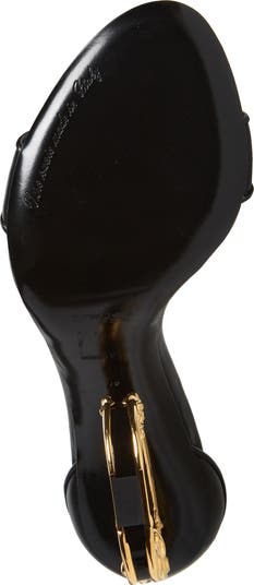 Dolce&Gabbana Keira Baroque DG Heel Sandal (Women) | Nordstrom