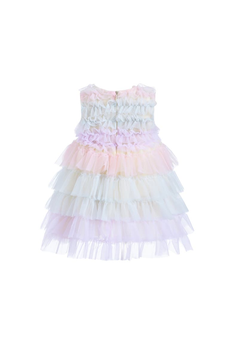 Ruffle Layered Tulle Dress, Alternate, color, Purple