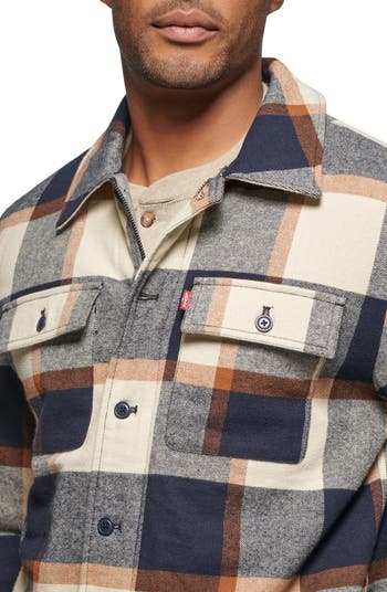 Quilt Lined Cotton Shacket