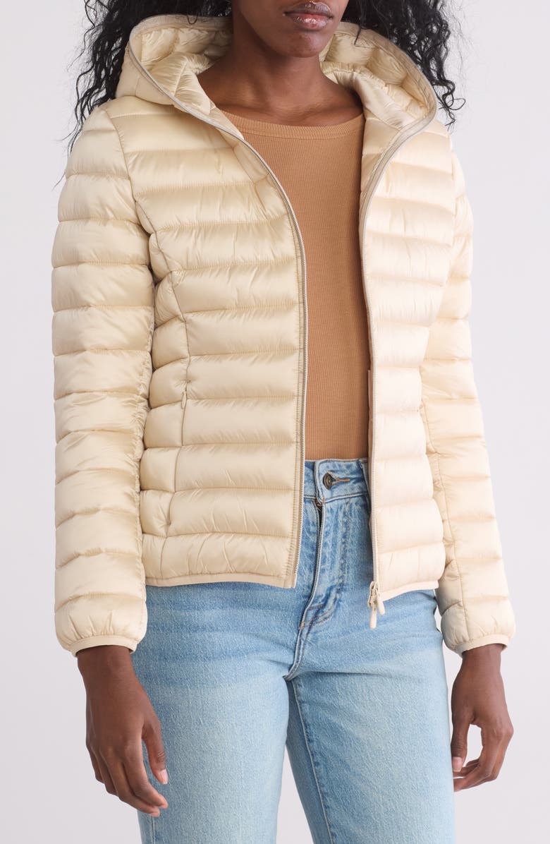 Save The Duck Olly Water Repellent Hooded Puffer Jacket, Alternate, color,