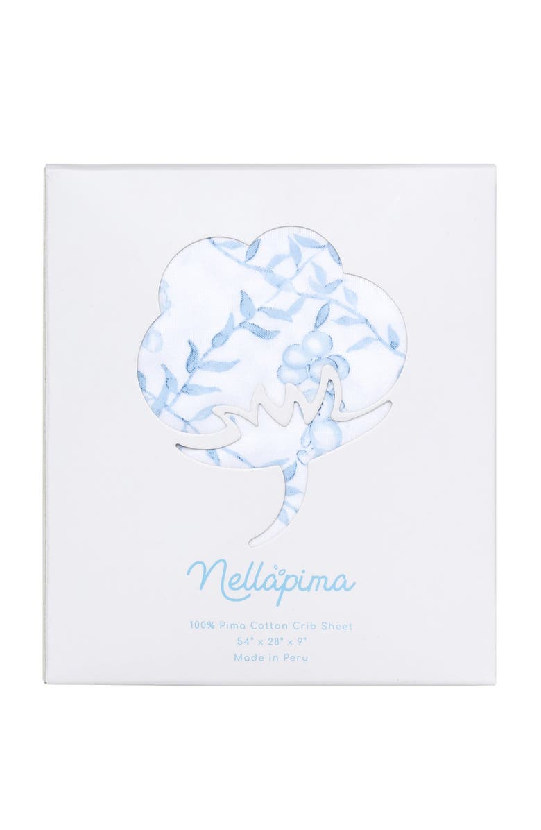 Nellapima Blue Bears Trellace Crib Sheets - Baby, Alternate, color, Blue