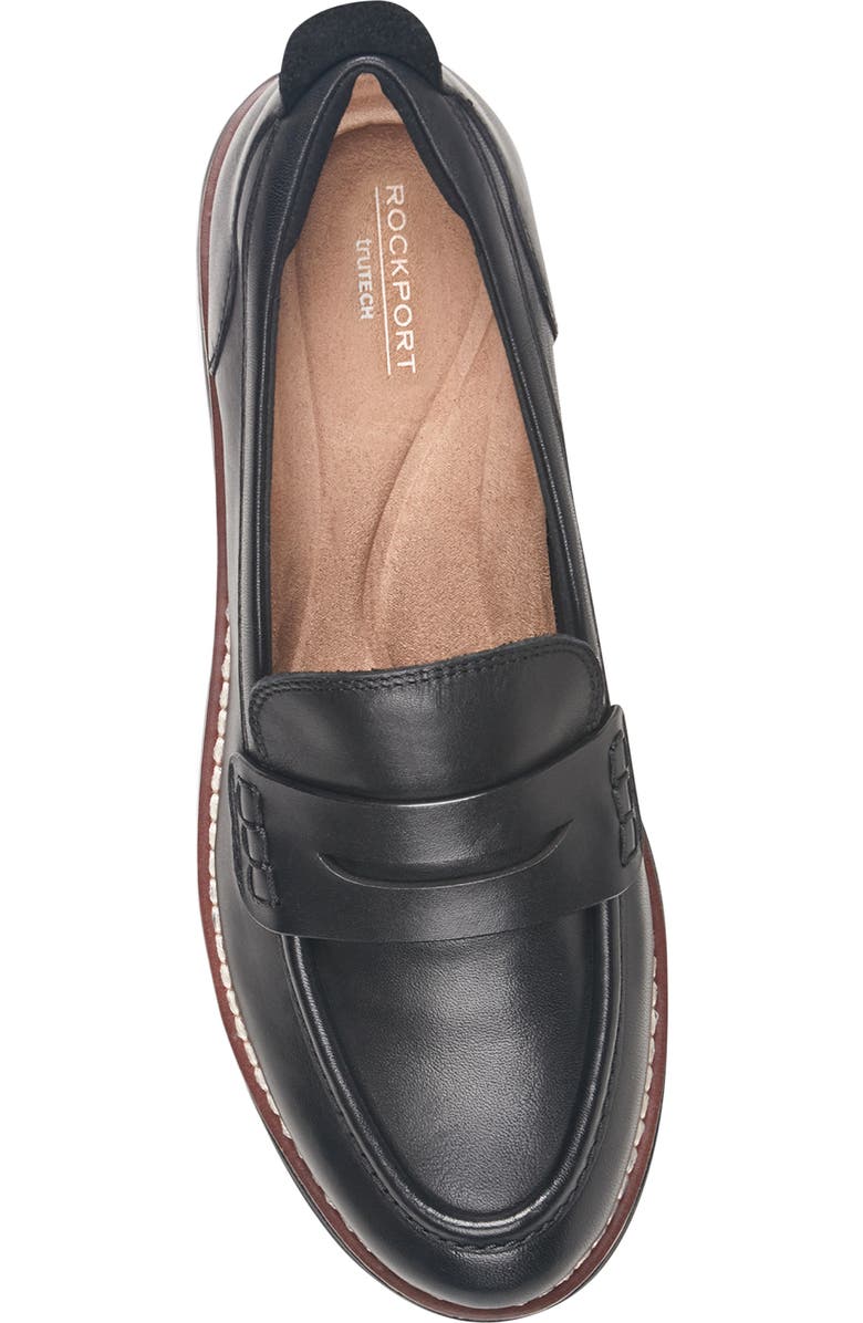 Rockport Adalee Penny Loafer, Alternate, color, Black