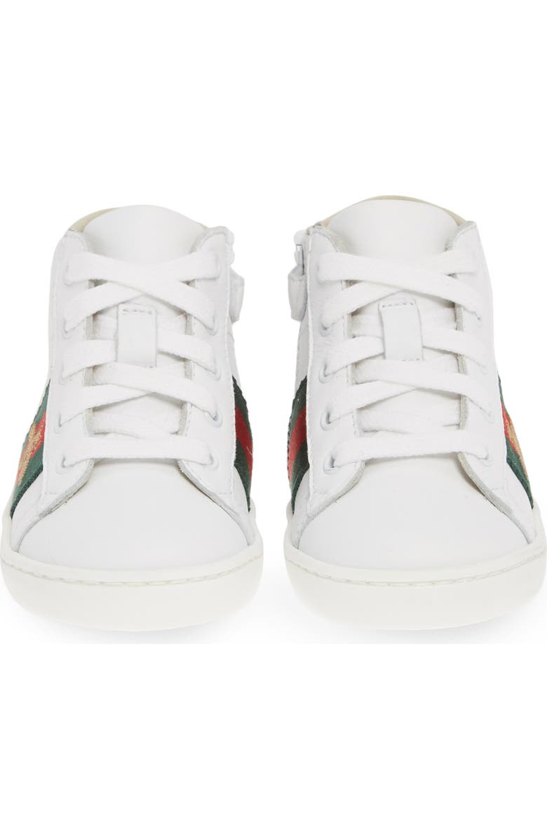 Gucci New Ace High Top Sneaker, Alternate, color,