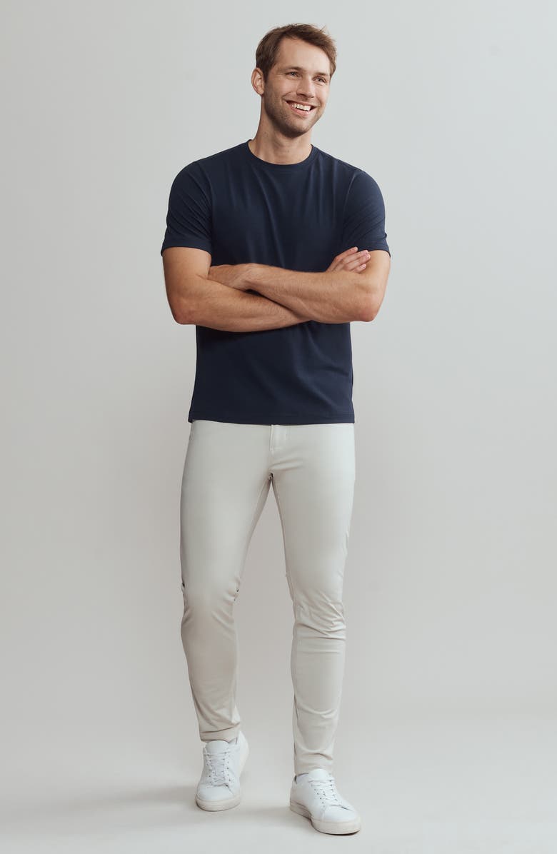 Rhone Origin Crewneck T-Shirt, Alternate, color, True Navy