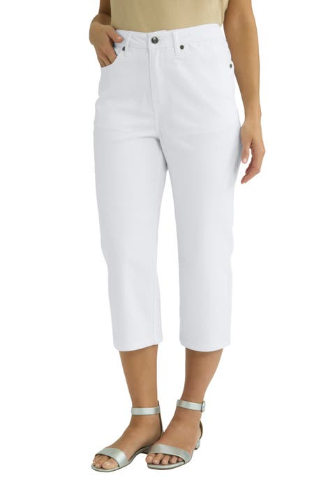 True Fit Straight Leg Crop Jean