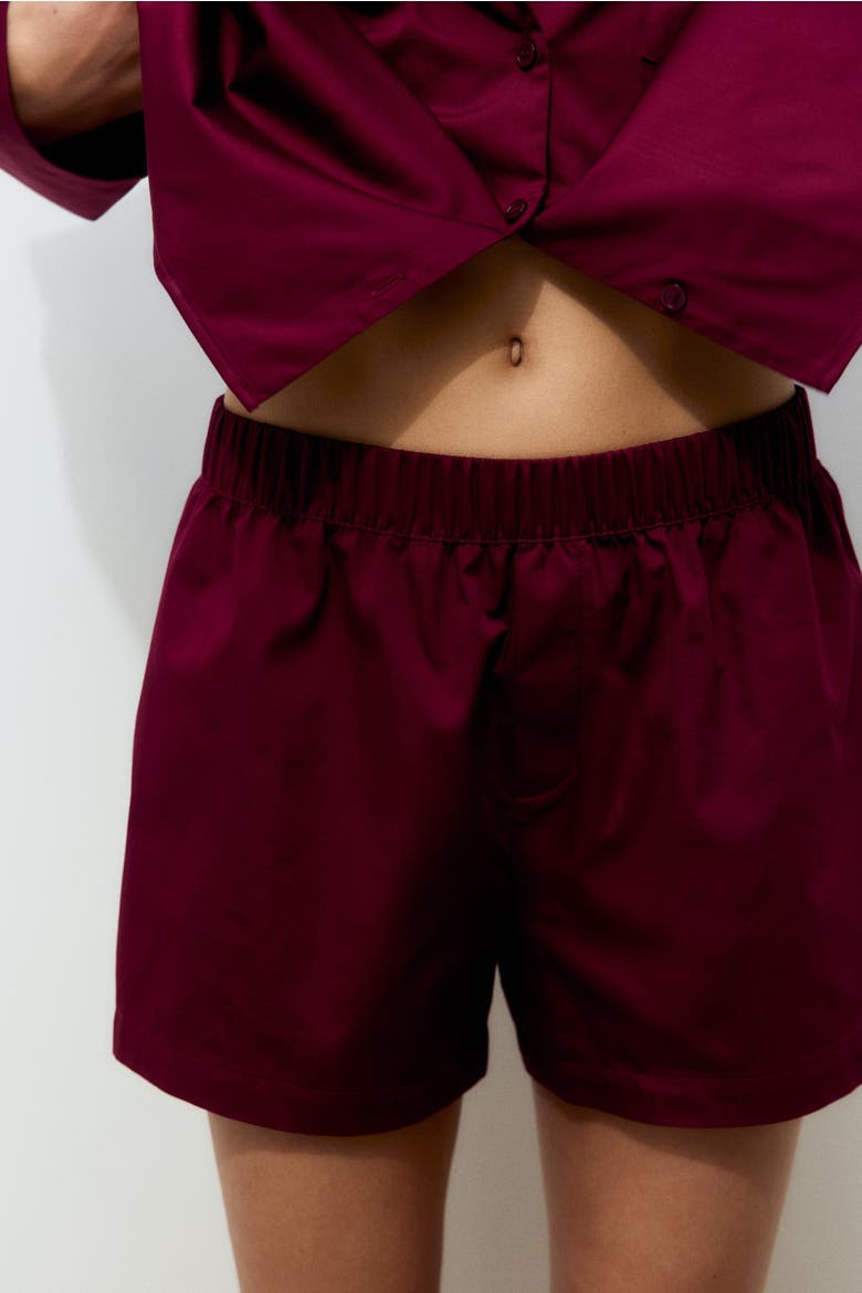 Cotton Pyjamas, Alternate, color, Dark pink