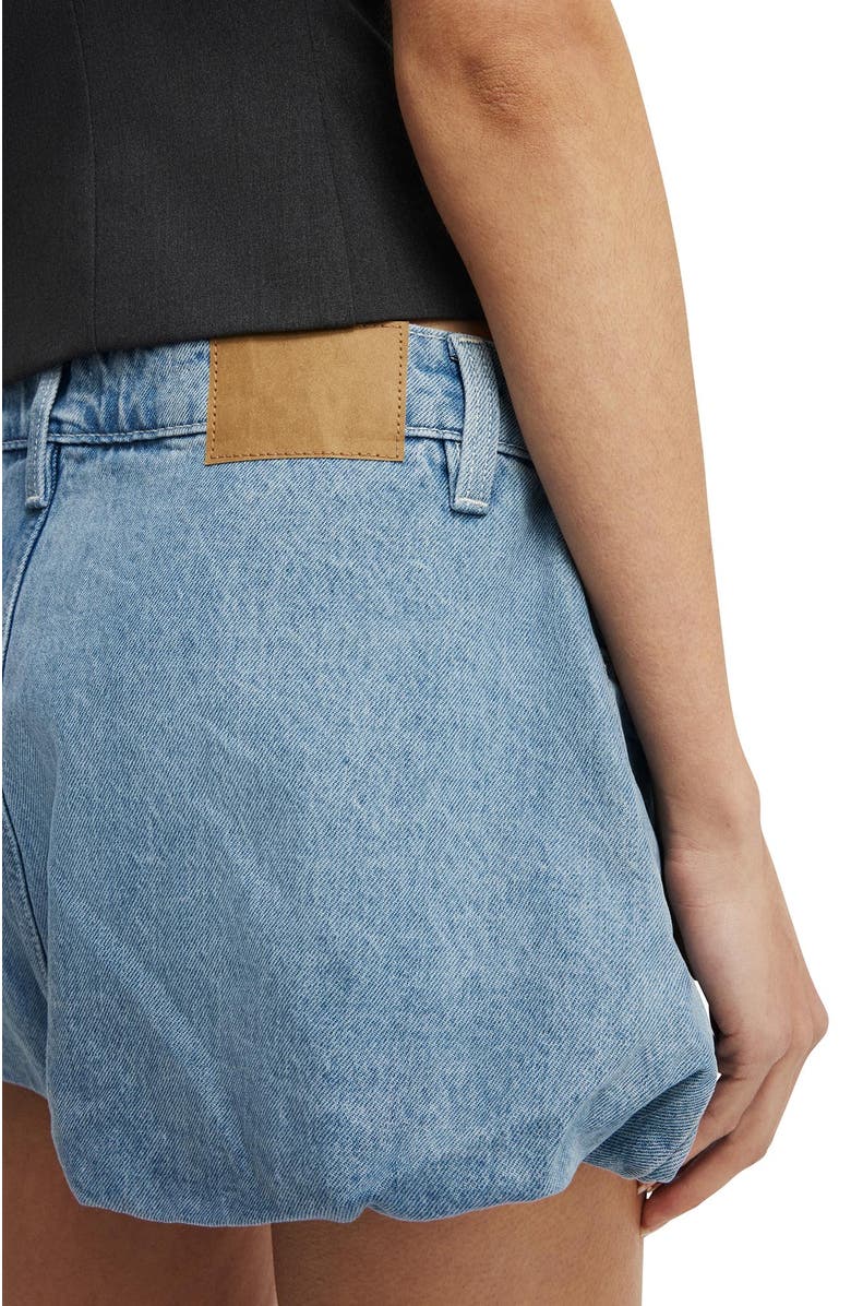 Cotton On Women's Bubble Denim Skirt, Alternate, color, Sports Blue