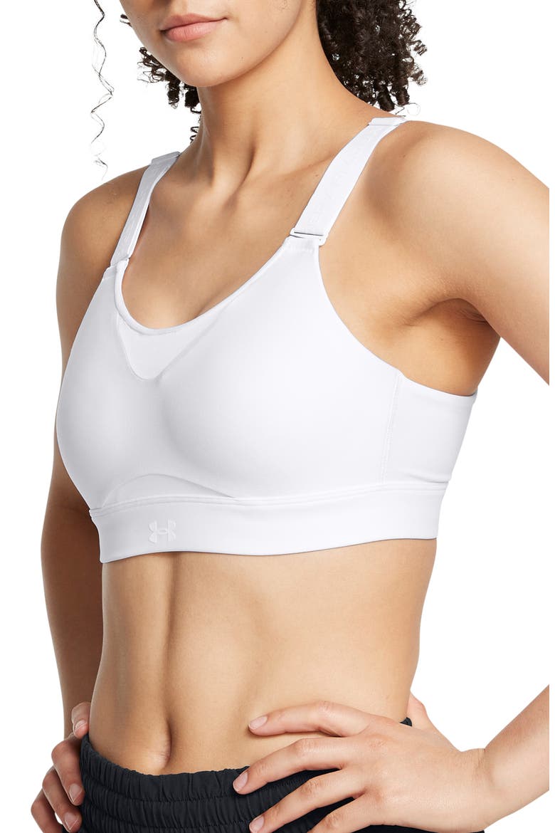 Infinity High 2.0 Sports Bra, Main, color, WHITE / / WHITE