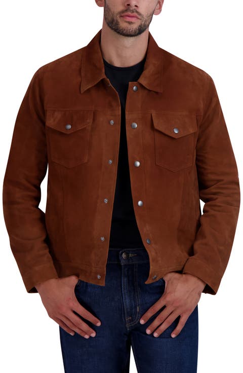 Suede Trucker Jacket