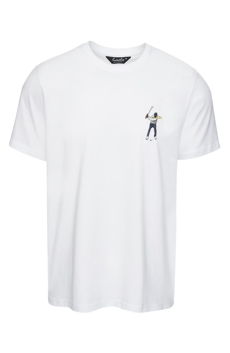 Eastside Golf Core Embroidered T-Shirt, Main, color, Bright White