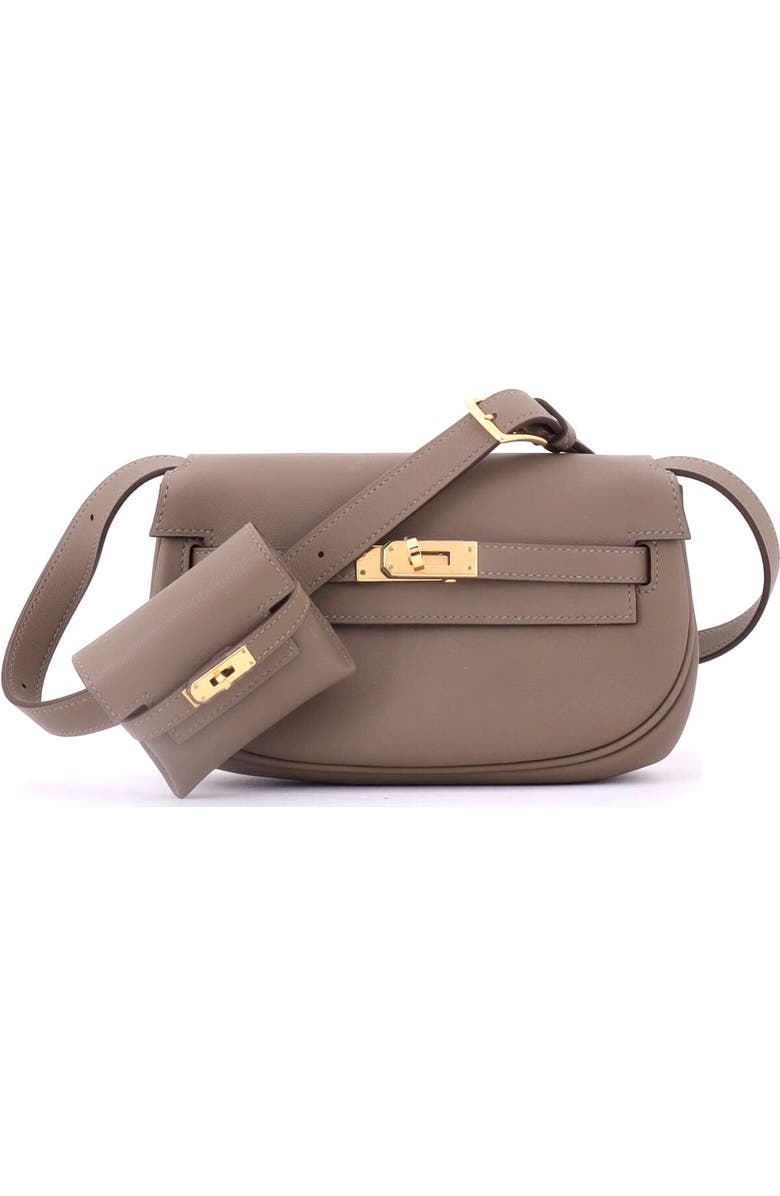 Pre-Owned Hermes Kelly Moove Bag Swift, Alternate, color, Etoupe