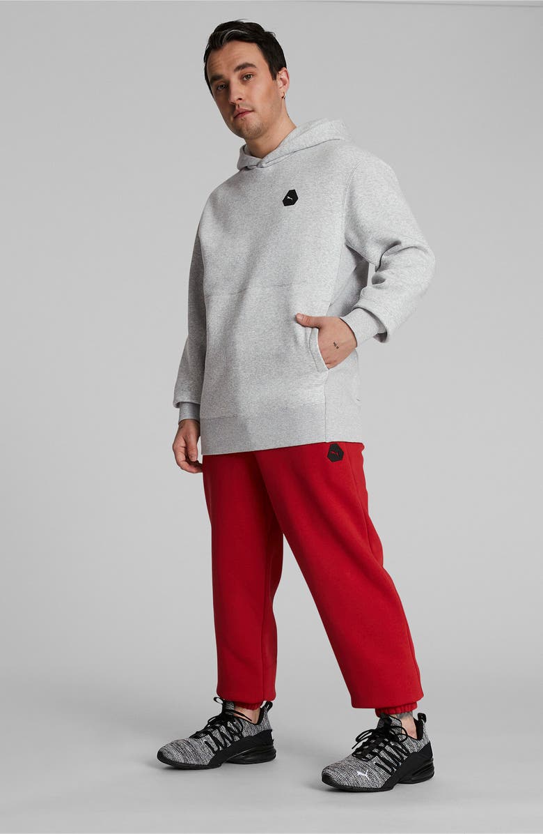 PUMA Rudagon Hoodie, Alternate, color, Light Gray Heather