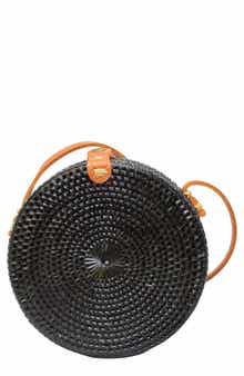 Jelavu Ata Bali Rattan Canteen Crossbody Bag