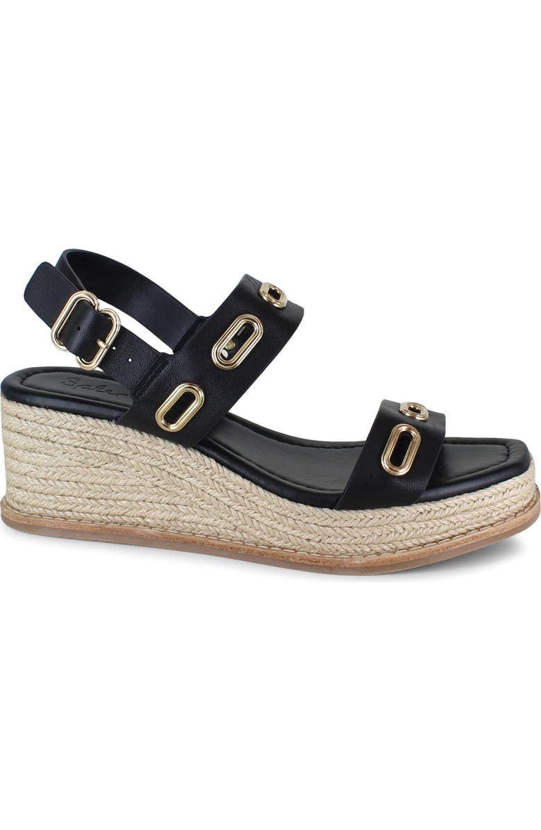 Splendid Dani Slingback Espadrille Platform Wedge Sandal, Alternate, color,