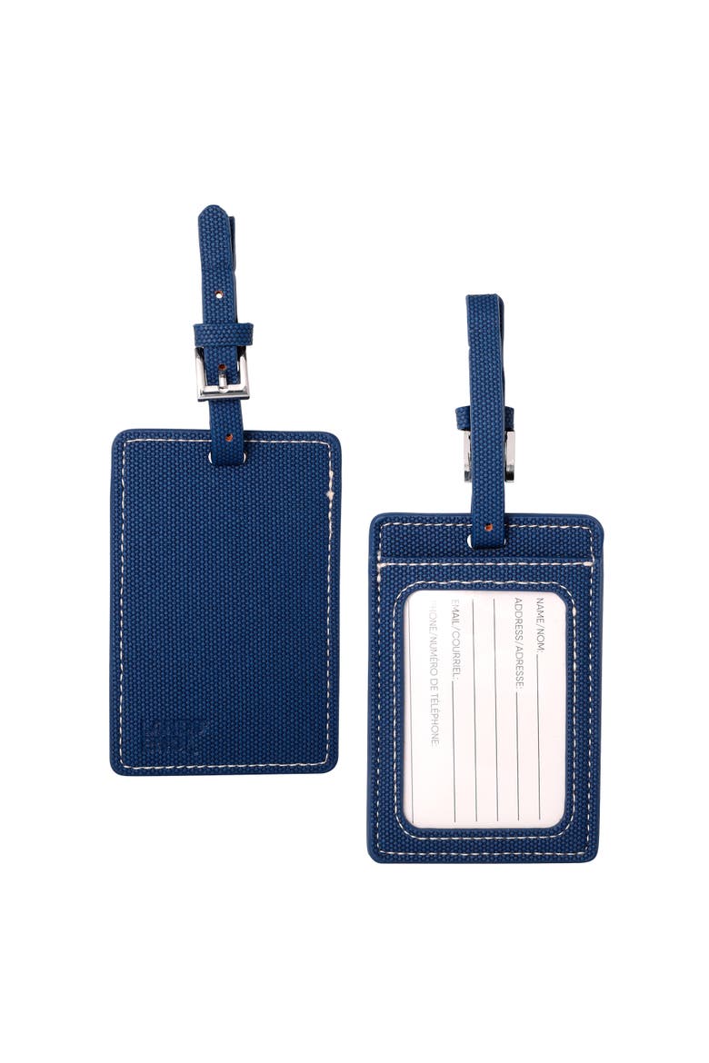 Luggage Tags 2-Pack, Travel Bag Tag, Suitcase Identifier, Main, color, Blue