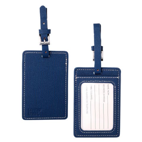 Luggage Tags 2-Pack, Travel Bag Tag, Suitcase Identifier