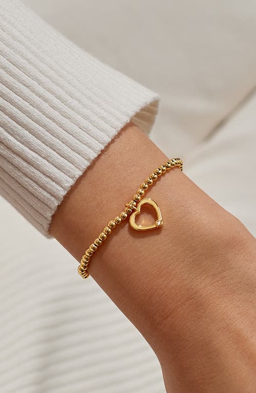 A Littles & Co. A Littles & Co A Little 'in Loving Memory' Bracelet In Gold-tone Plating In Gold