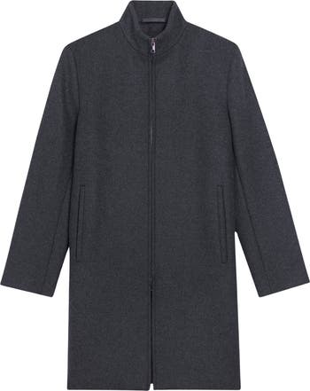 Theory Belvin Z Wool Blend Coat | Nordstromrack
