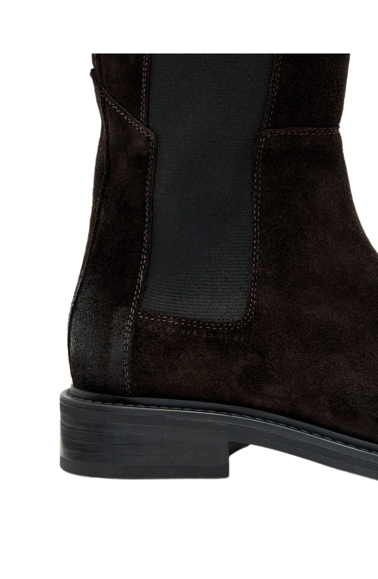 AllSaints Bales Suede Knee High Boot (Women) | Nordstrom