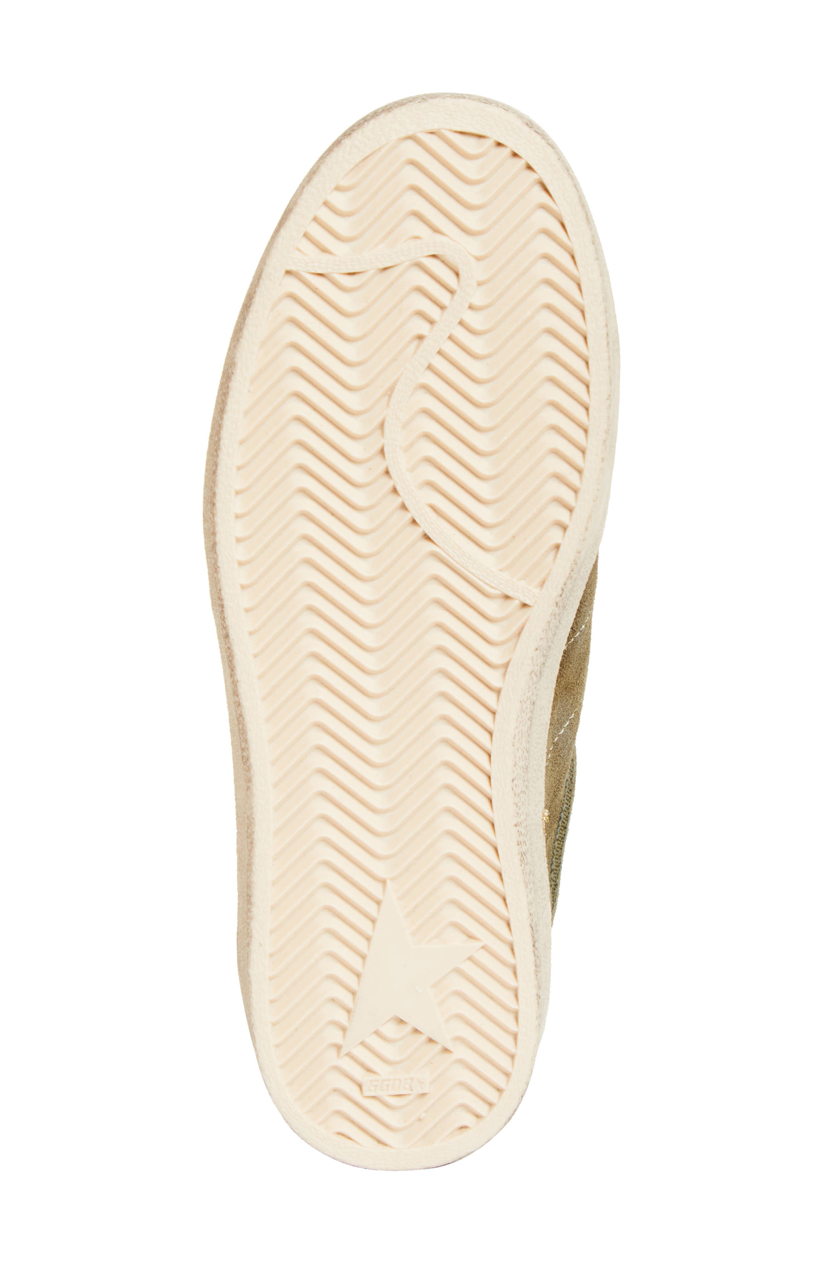 Golden Goose Ball Star Low Top Sneaker, Alternate, color, Olive Green/ Gold