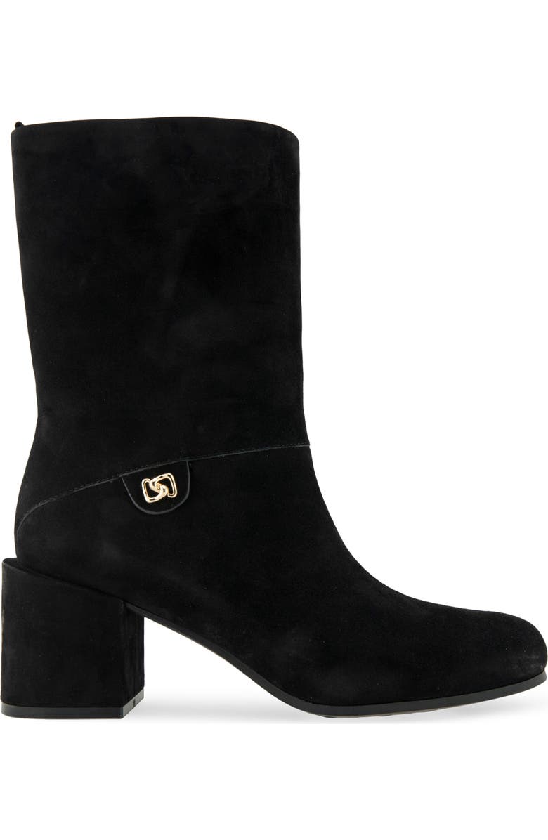 Aerosoles Oro Bootie, Alternate, color, Black Kid Suede