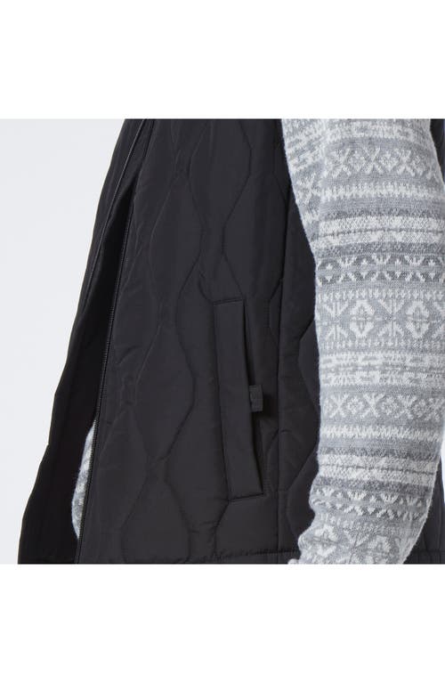 Andrew Marc Hampden Quilt Vest In Black