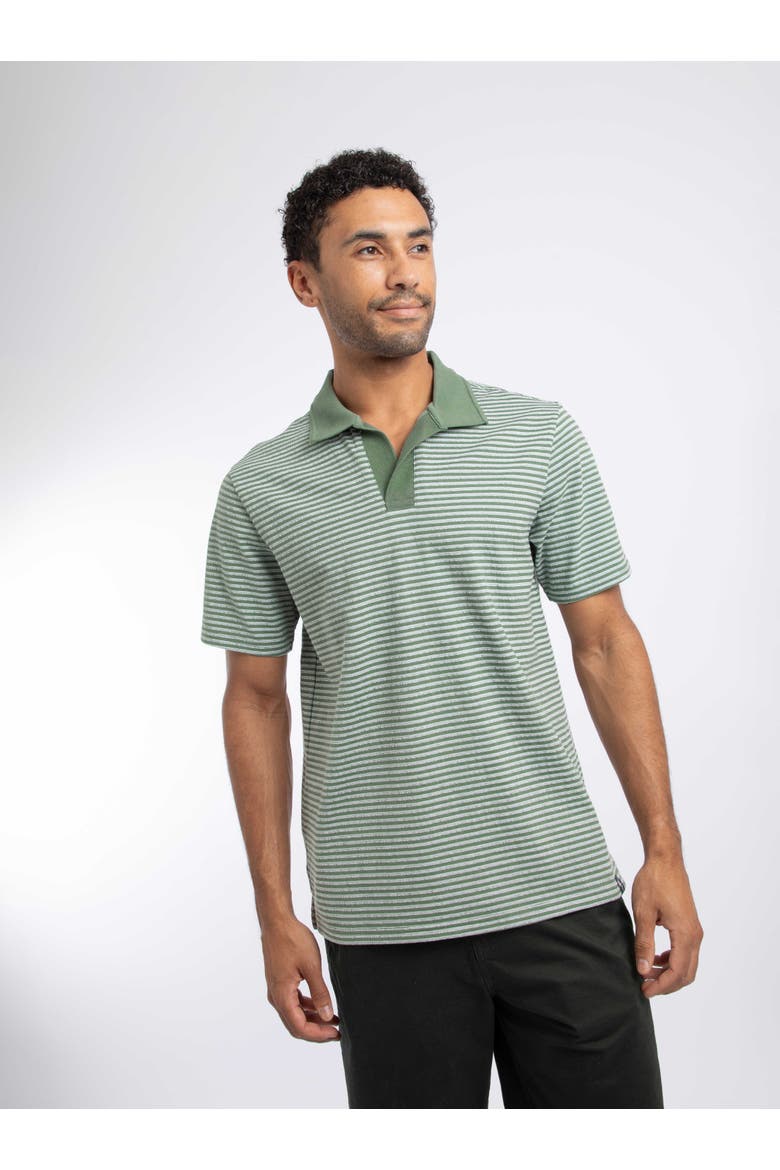 Virgil Short Sleeve Polo Shirt, Main, color, Woodland Sage