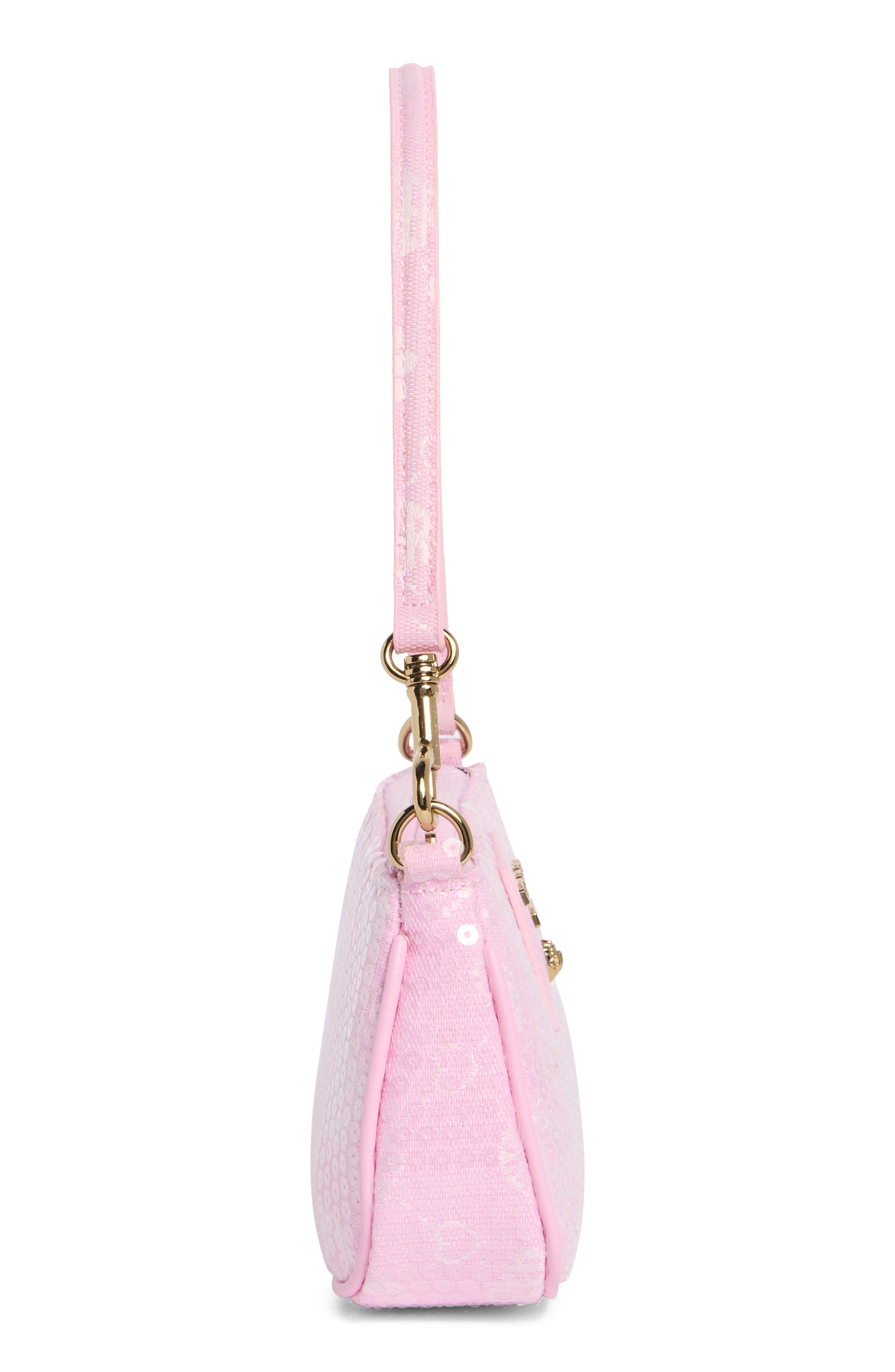 Highgate Small Sequin Wristlet, Alternate, color, LIGHT/ PASTEL PINK