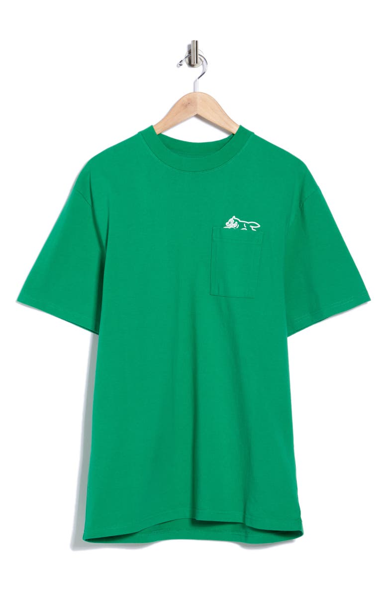 ICECREAM Running Dog Pocket T-Shirt, Alternate, color, Jolly Green