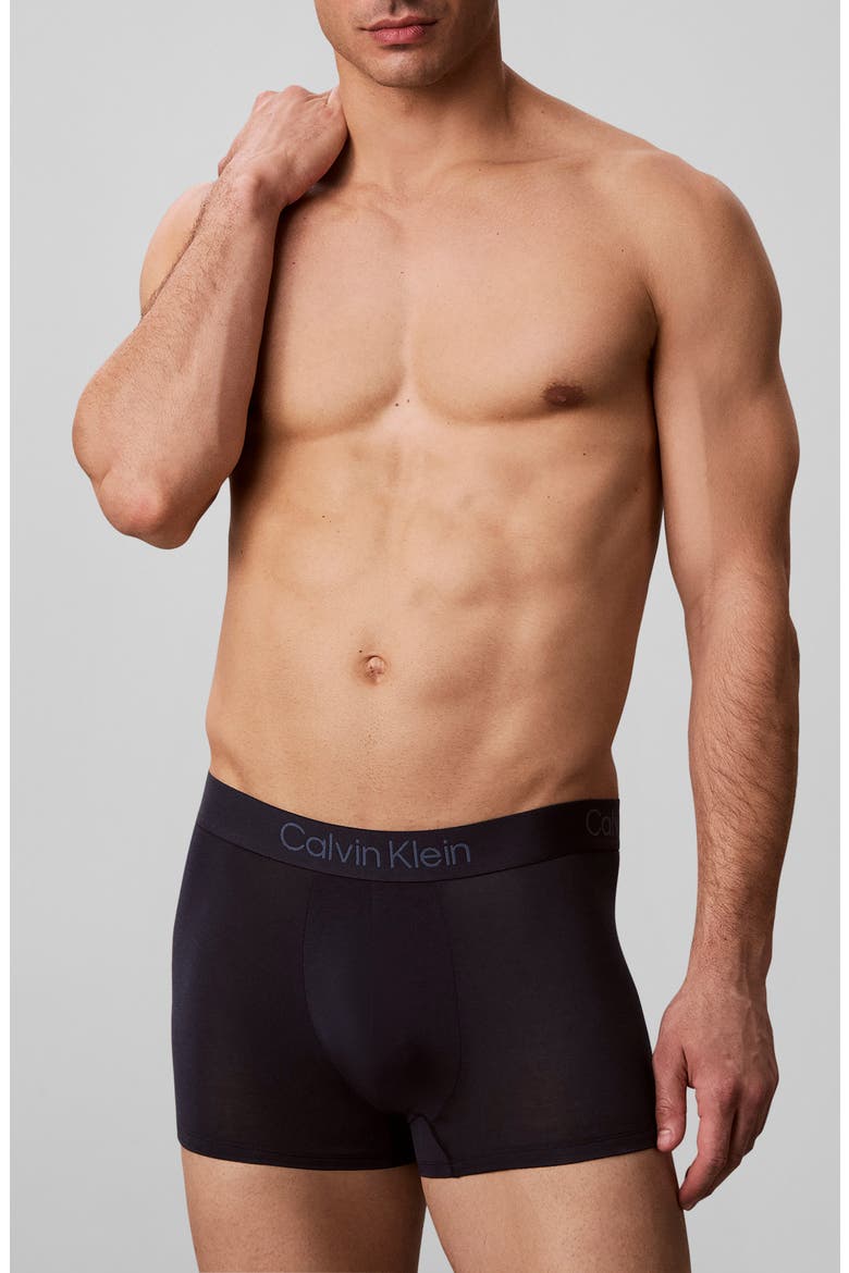 3-Pack Stretch Modal Trunks, Alternate, color, DARK SAPPHIRE/DO/GREY HEATHER