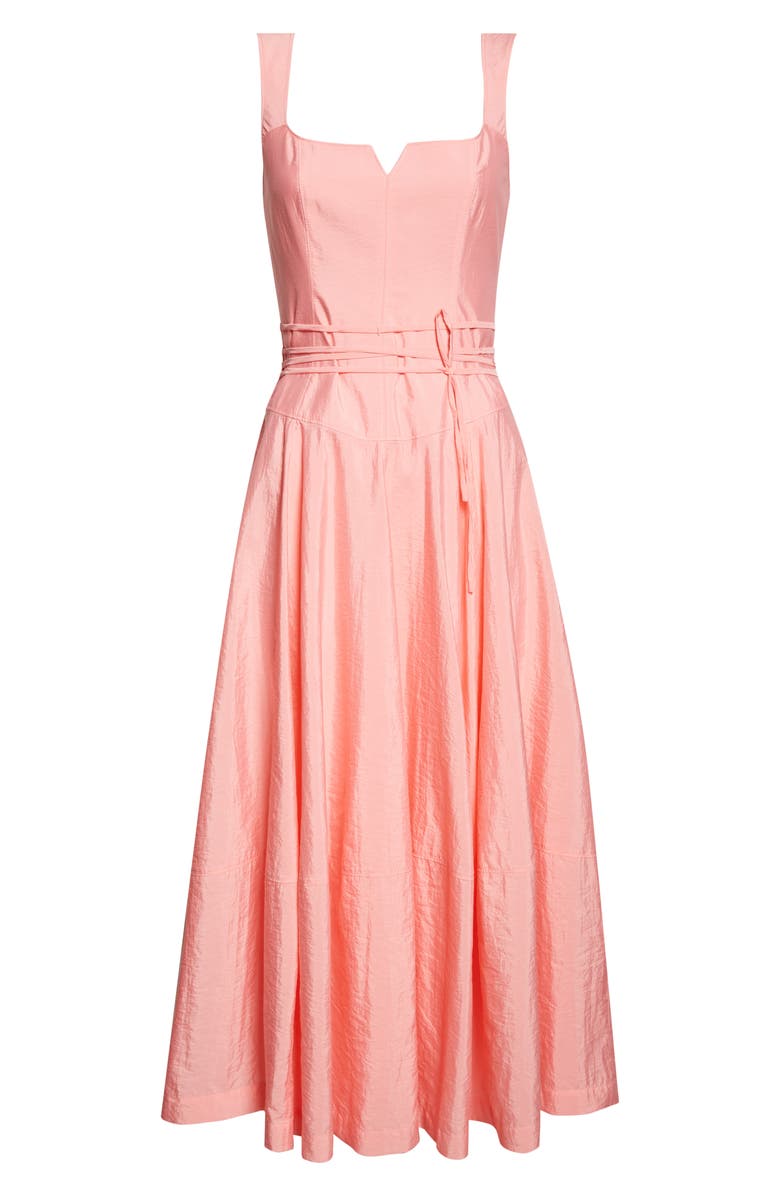 Cinq à Sept Jerome Midi Dress, Alternate, color, Seashell Pink