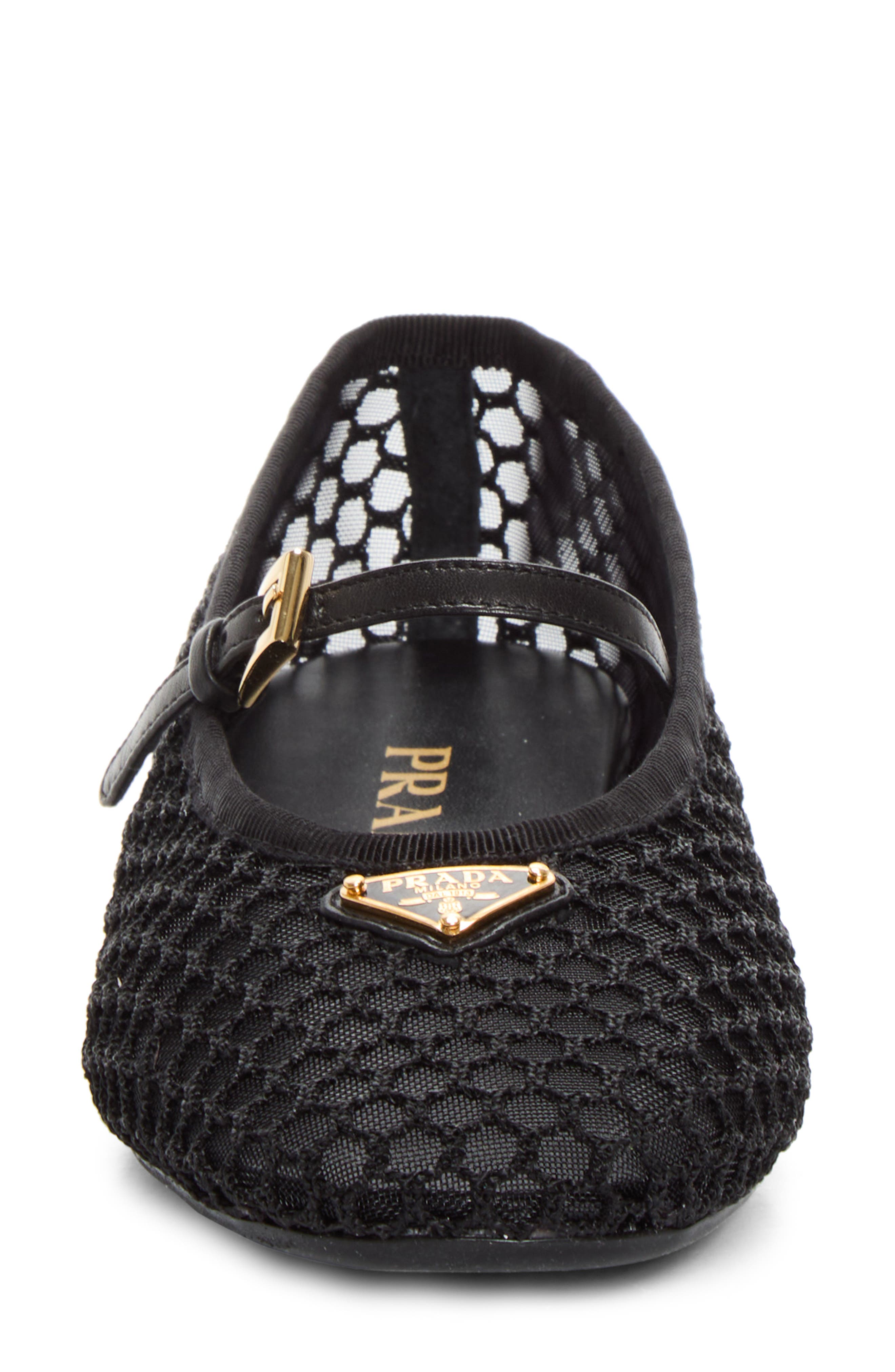 Mesh Logo Mary Jane, Alternate, color, NERO