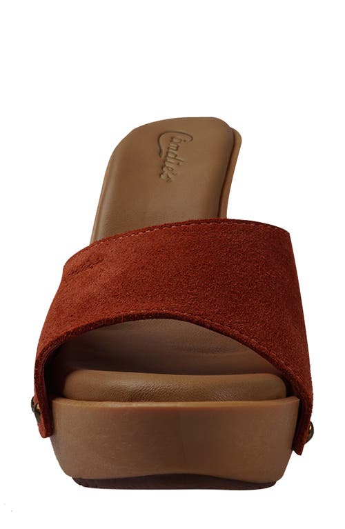 Candies Candie's Viviana Platform Sandal In Orange