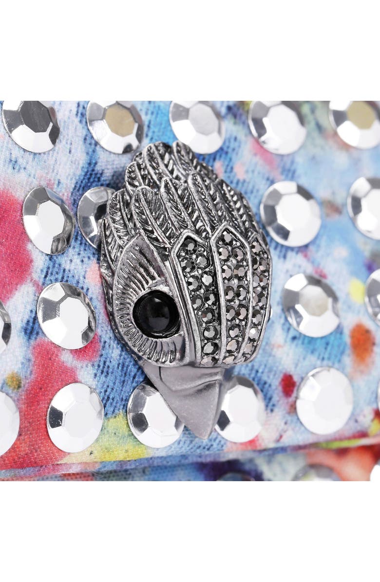 Kurt Geiger London Mini Kensington Sequin Fabric Convertible Crossbody Bag, Alternate, color,