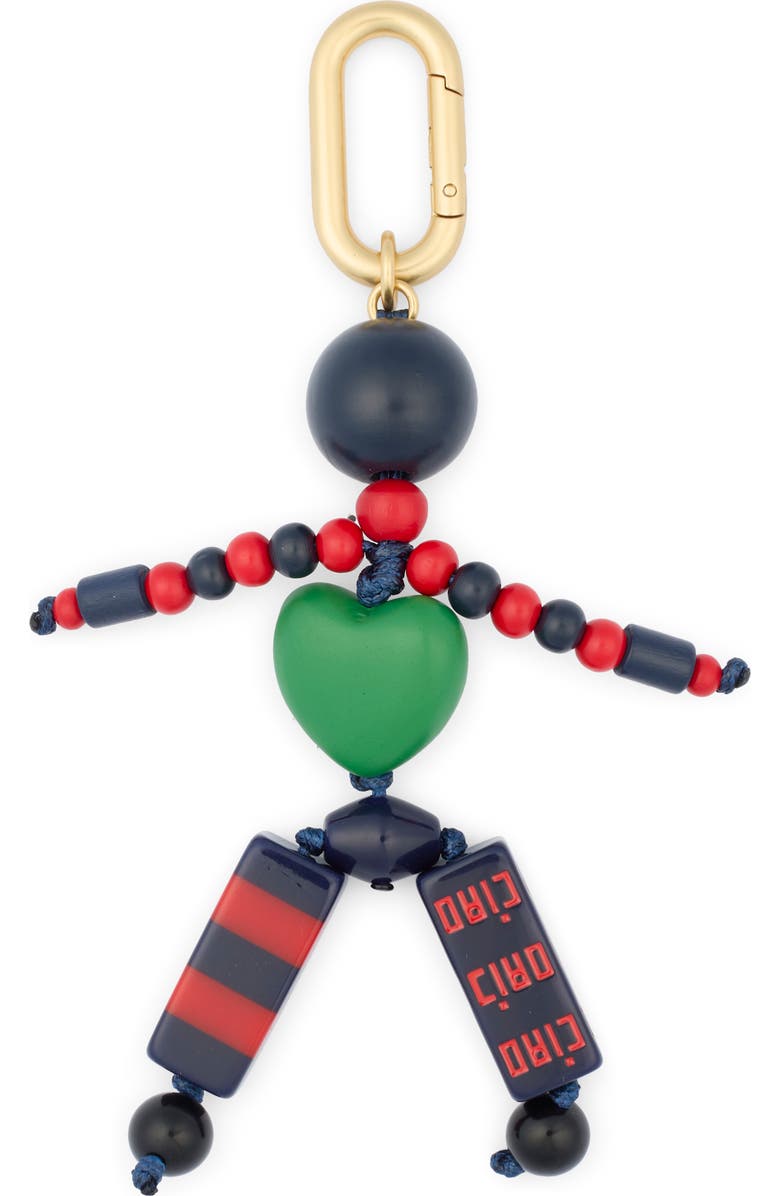 Clare V. La Personne Key Fob, Main, color, Multi Color