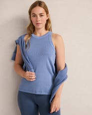 Haven Well Within Garment-Dyed Organic Cotton Racerback Tank