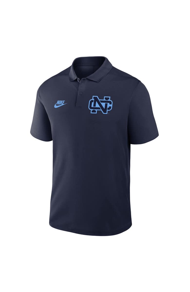 Nike Men's Nike Navy North Carolina Tar Heels Primetime Victory Legacy Vault Logo Performance Polo, Alternate, color, Navy